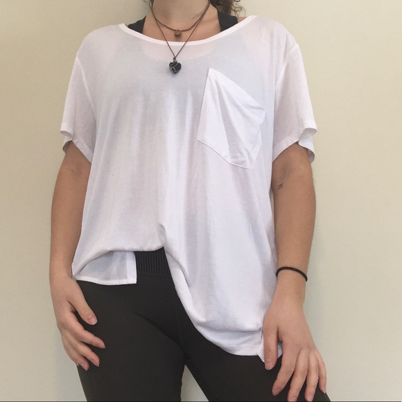 Wilfred Tops - Wilfred Free- Artizia White Tee Wilfred Tops - Wilfred Free- Artizia White Tee
